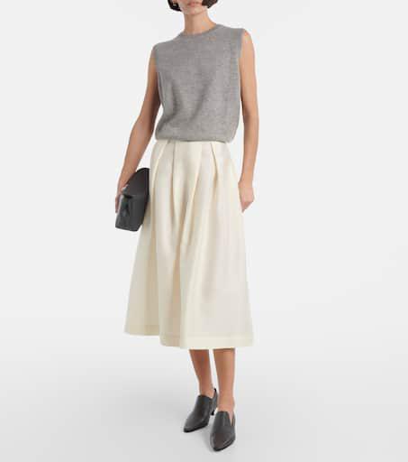 Jardin des Orangers Cashmere and wool sweater vest