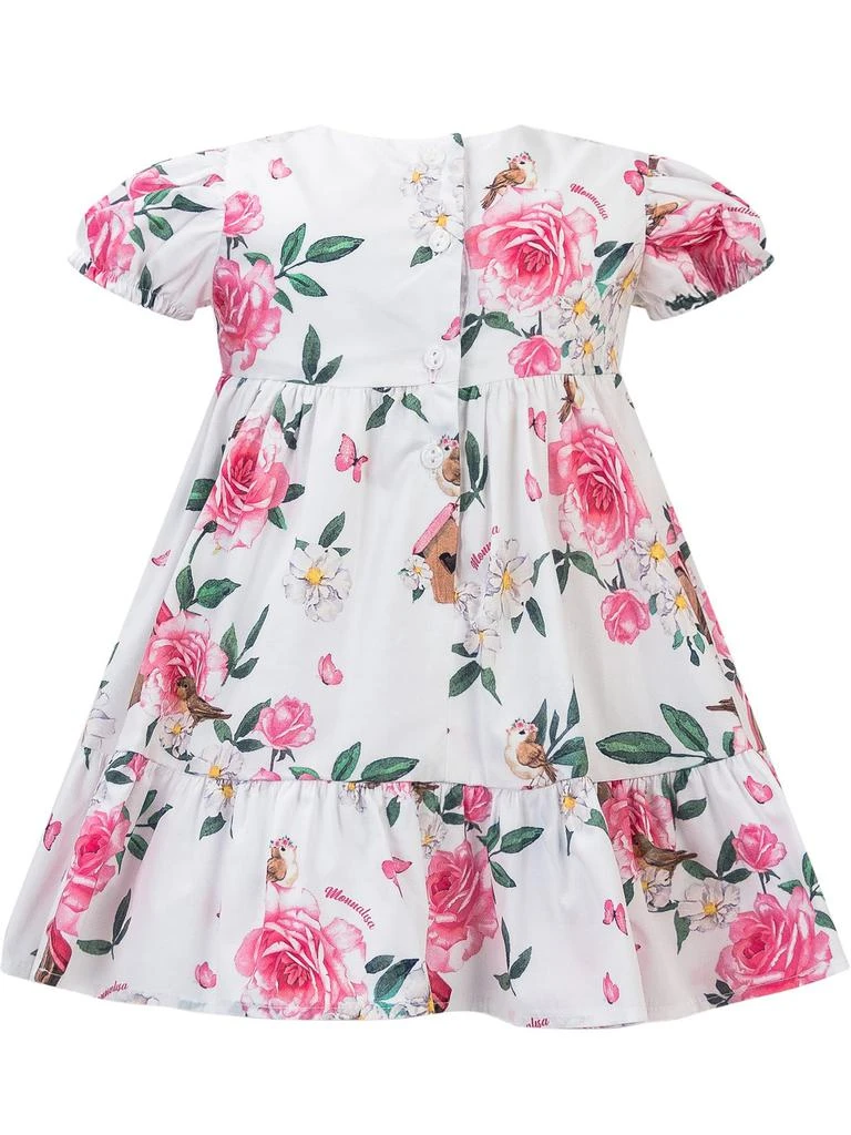 MONNALISA Monnalisa Garden Printed Poplin Dress 2