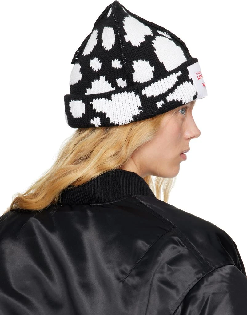 Charles Jeffrey Loverboy Black 
White Loverboy Beanie 3
