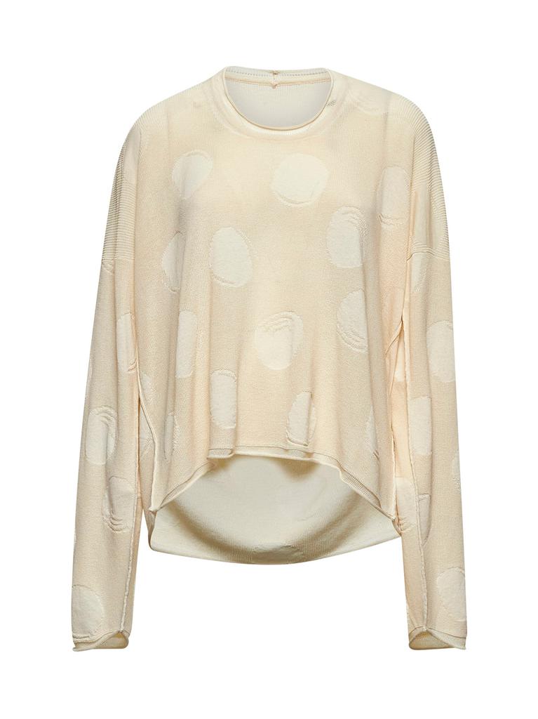 Uma Wang UMA WANG | Ivory polka dot cotton and silk sweater | Women | S