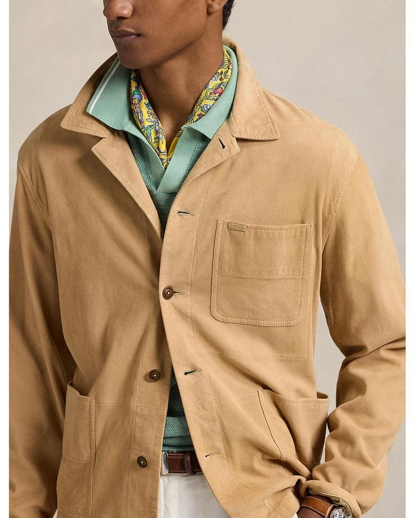 Ralph Lauren Suede Utility Jacket 4