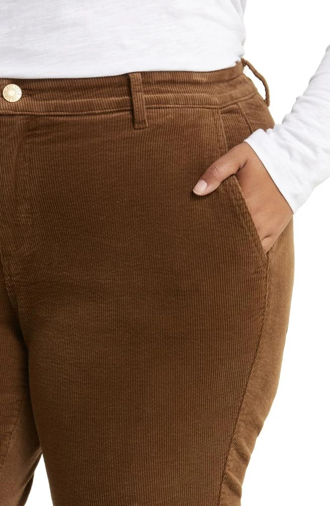 KUT from the Kloth Kelsey Ankle Flare Corduroy Jeans 4