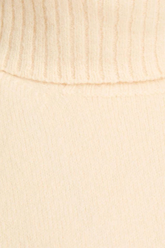 Jil Sander Cutout wool turtleneck sweater 4