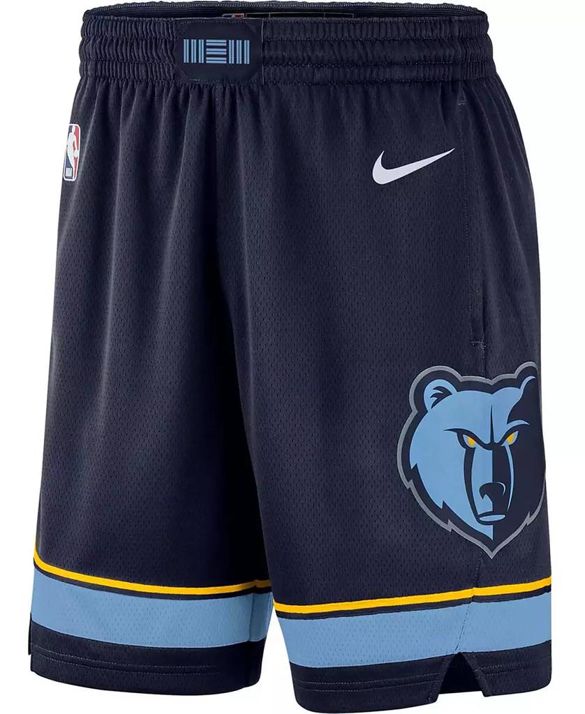 NIKE Men's Navy 2019/20 Memphis Grizzlies Icon Edition Swingman Shorts