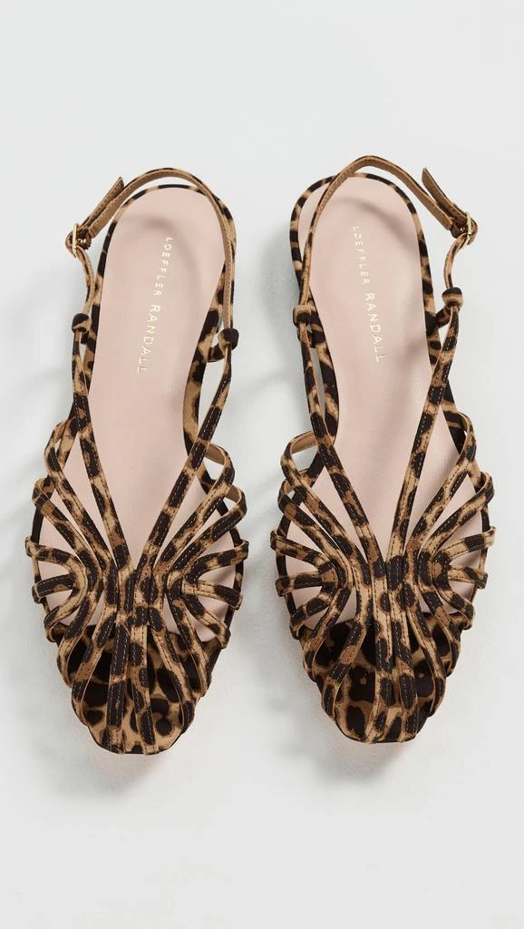 Loeffler Randall Devon Lattice Slingback Sandals 4