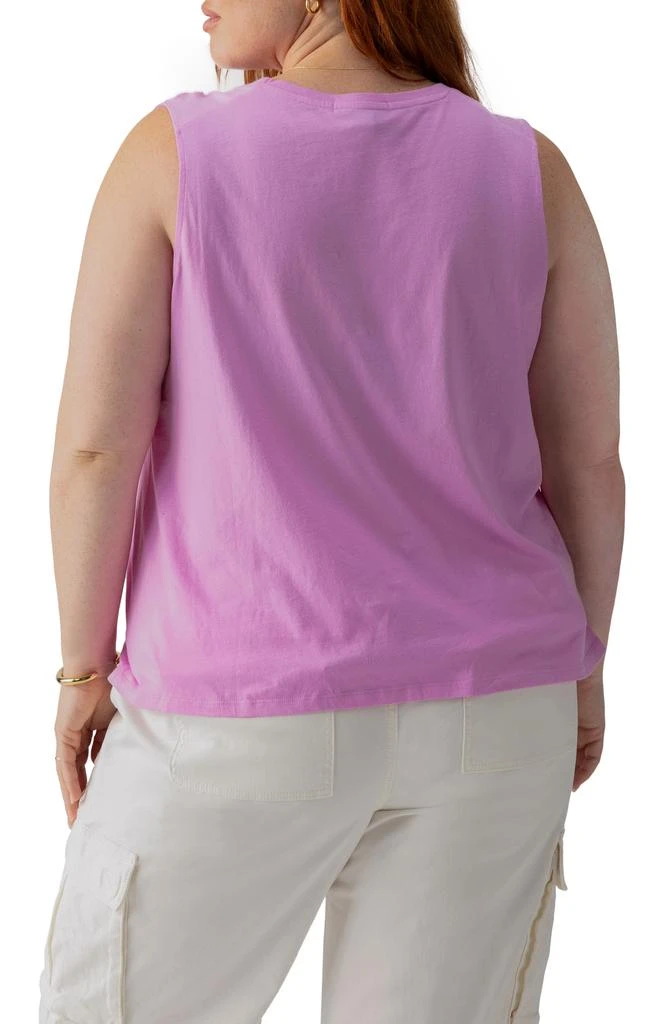 Sanctuary Sun's Out Twist Neck Organic Cotton Tank Top 2