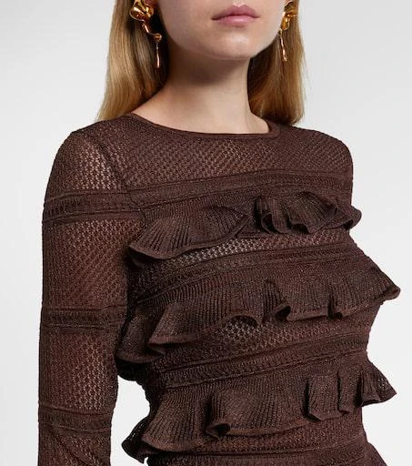 Zimmermann Hypnotic ruffled top 4