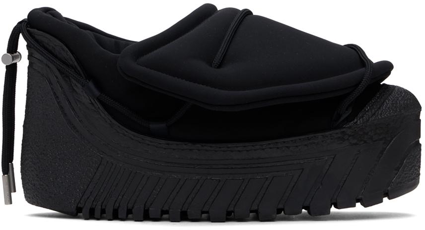 Heliot Emil Black Proteomic Sneakers