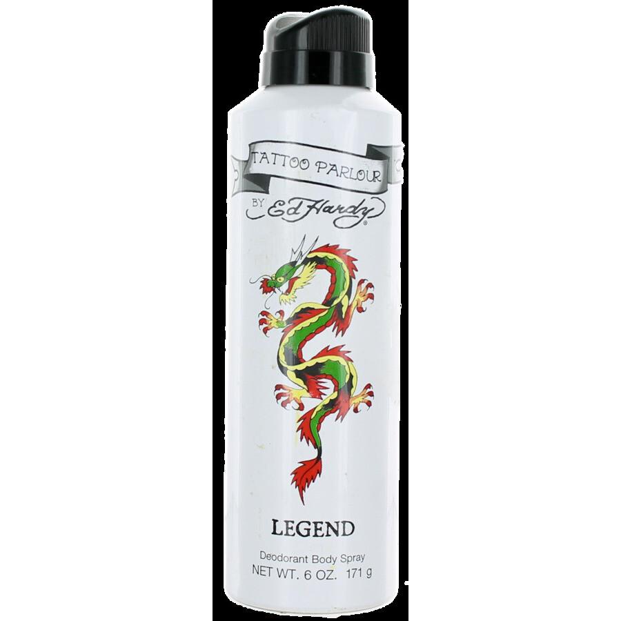 Ed Hardy Men's Tattoo Parlour Legend Deodorant Body Spray 6 oz Bath & Body 719346192729
