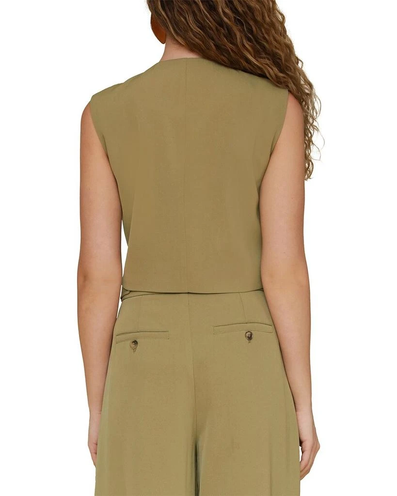Avec Les Filles Bosy Cropped Vest 2