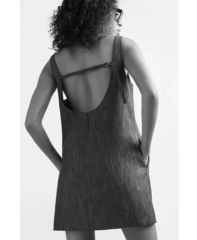 Kenneth Cole Women's Open-Back Shift Dress 8