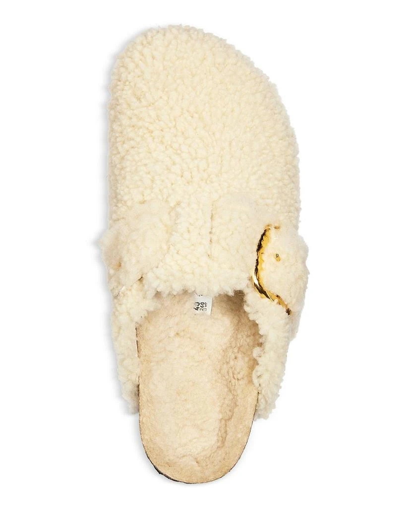 Birkenstock Women's Boston Big Buckle Teddy Shearling Clogs 4