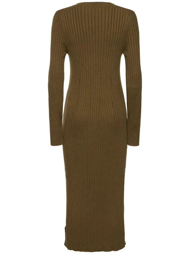 VARLEY Axel Rib Knit Midi Dress 3