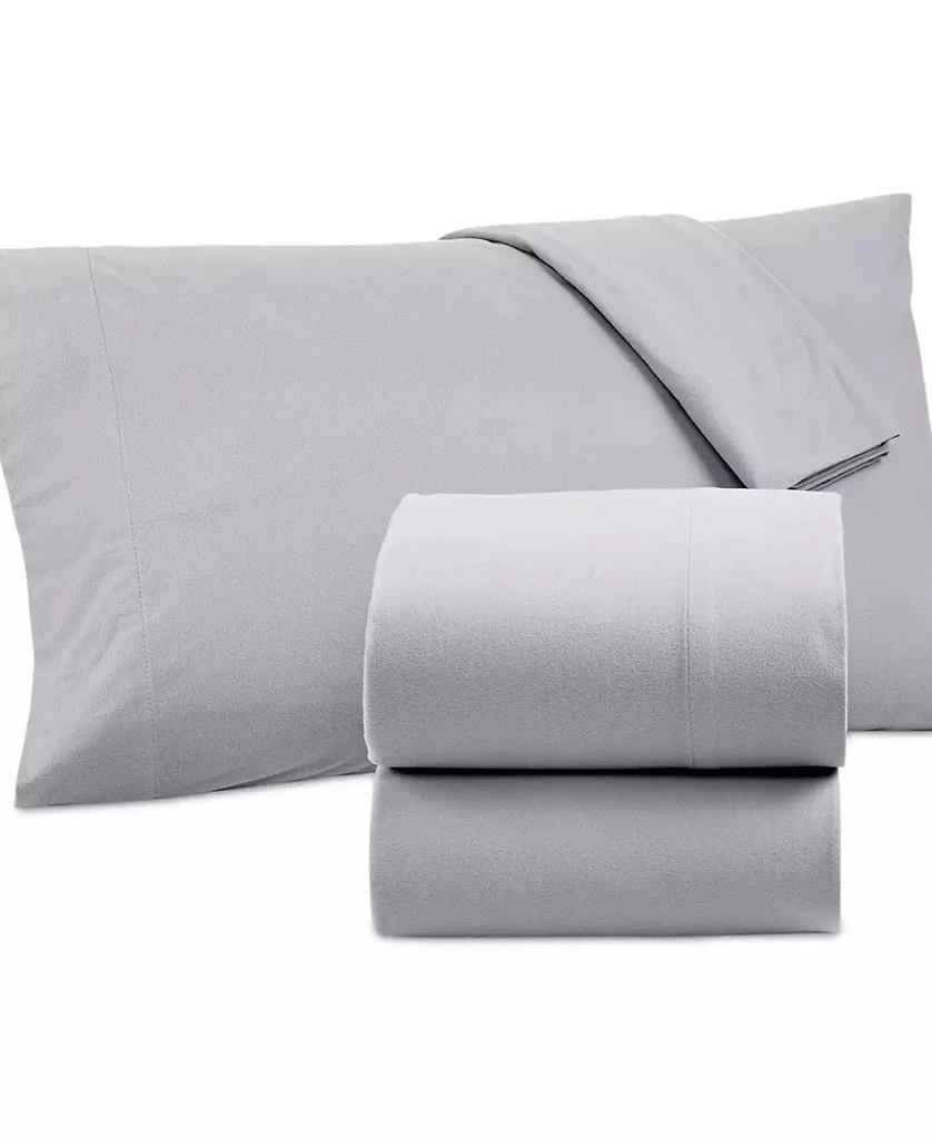 Shavel Micro Flannel Solid 3-pc Sheet Set, Twin 1