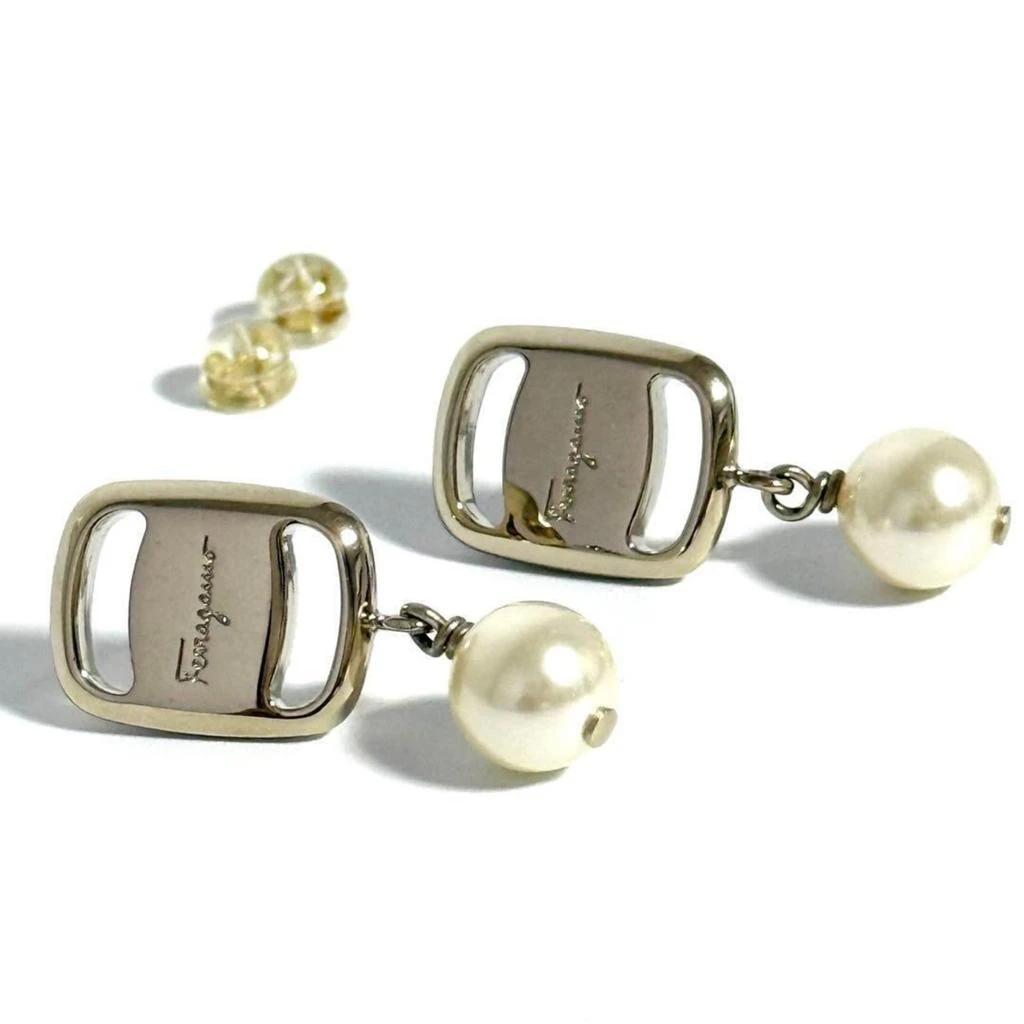 Salvatore Ferragamo Metal Stud Earrings (Pre-Owned)