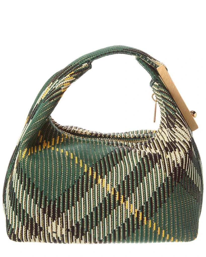 Burberry Peg Mini Check Shoulder Bag 2