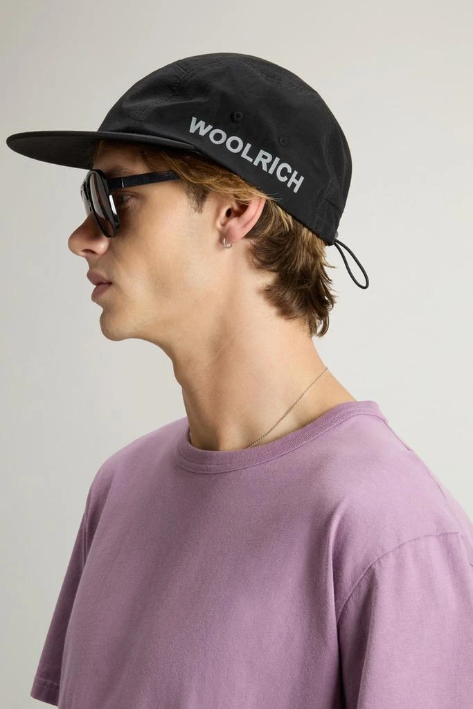 Woolrich Pure Cotton T-Shirt with Graphic Print - Men - Blue 4