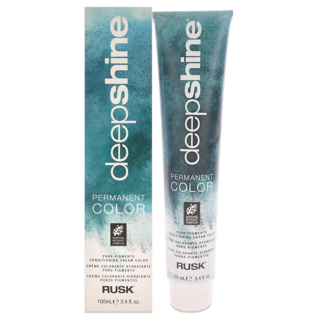 Rusk Deepshine Pure Pigments Conditioning Cream Color - 6.43CG Brilliant Copper Gold by  for Unisex - 3.4 oz Hair Color 1
