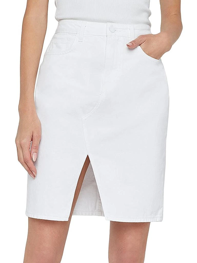 L'Agence Tylee Denim Skirt 3