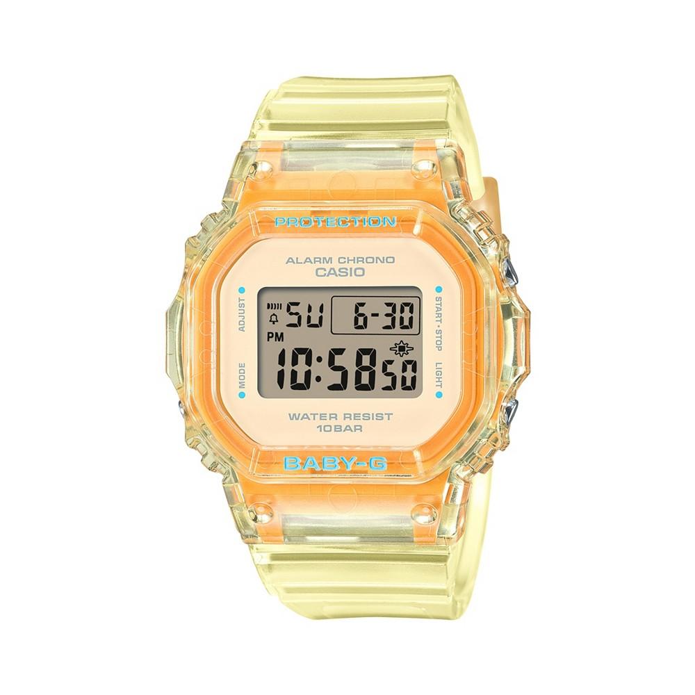 G-Shock G-Shock Women's Digital Yellow Resin Watch, 37.9mm BGD565SJ-9