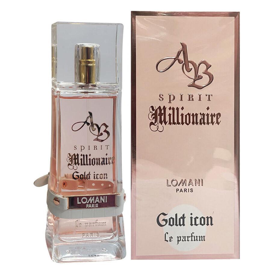 LOMANI Ladies AB Spirit Millionaire Gold Icon EDP 3.4 oz Fragrances 3610400037246