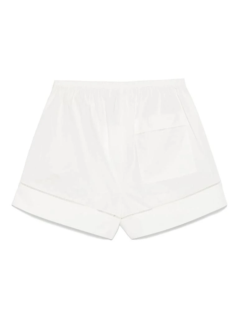 Róhe Róhe Ladder Embroidered Poplin Shorts Clothing 2