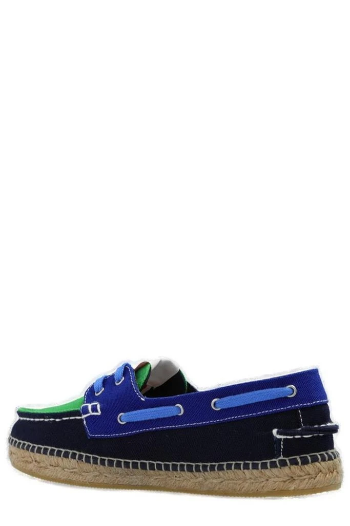 Kenzo Kenzo Colour-Block Espadrille Boat Shoes 3