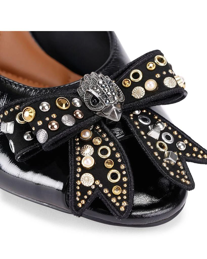 Kurt Geiger Women's Belgravia Embellished Bow Mules 5