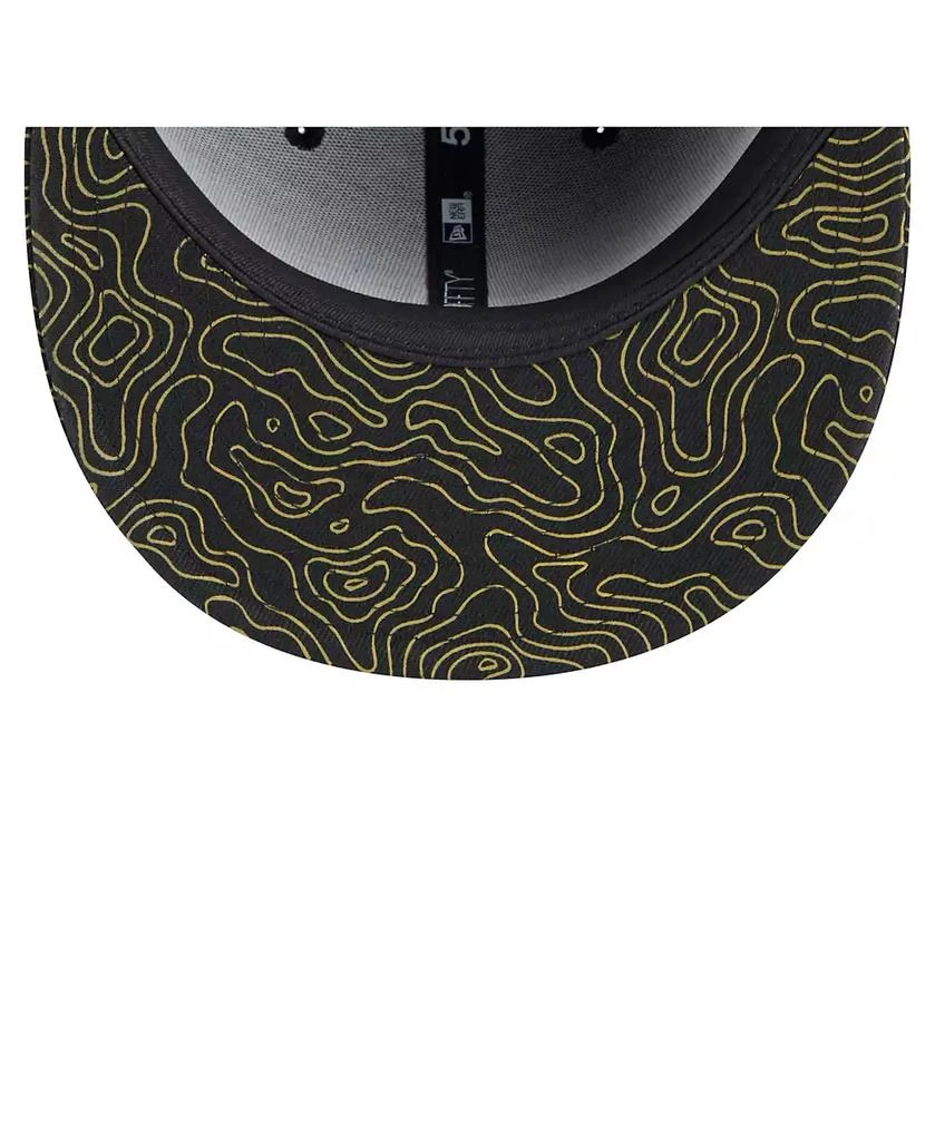 New Era Men's Black Pittsburgh Steelers Geo 59FIFTY Fitted Hat 2