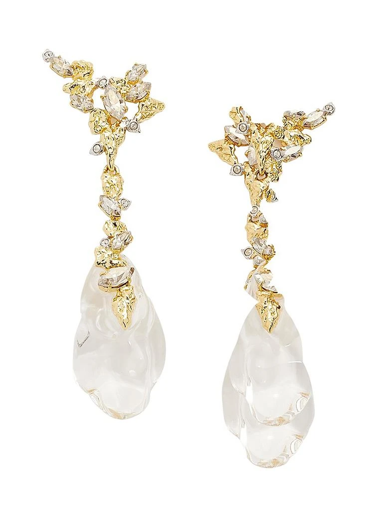 Alexis Bittar Dream Rain Lucite, Crystal
14K-Gold-Plated Drop Earrings