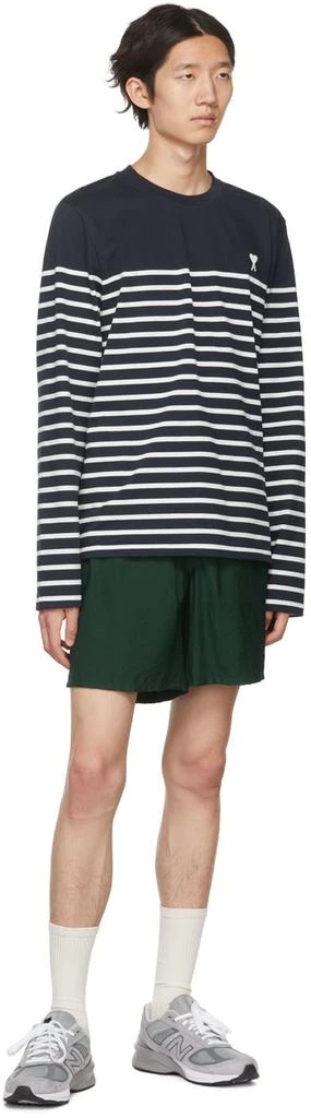 AMI SSENSE Exclusive Green Shorts 4
