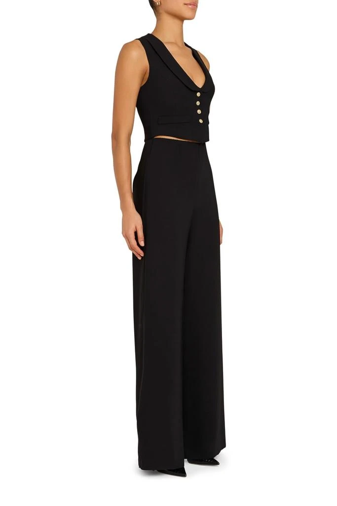 Amanda Uprichard Nathan Jumpsuit In Black 2
