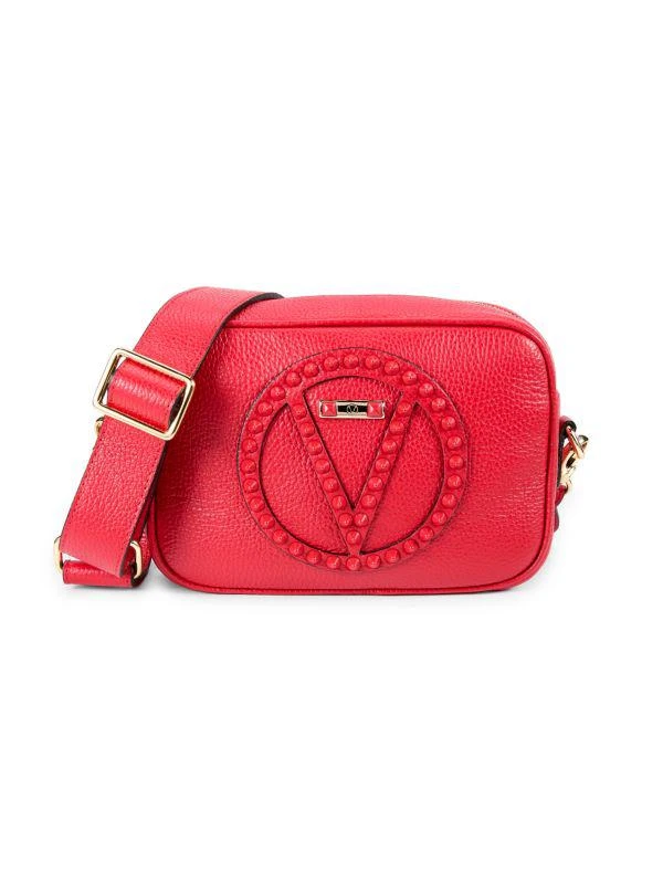 Mario Valentino MIA Logo Leather Crossbody Bag 1