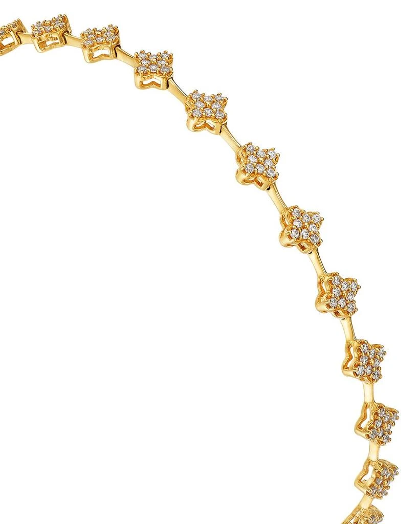 Bloomingdale
s Fine Collection Diamond Clover Cluster Station Bracelet in 14K Yellow Gold, 0.50 tcw 3