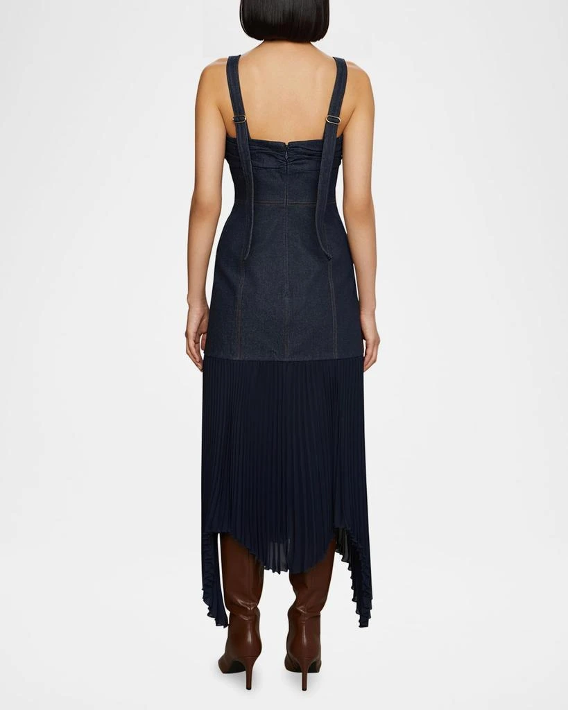amur denim dress Clea Denim Dress AMUR