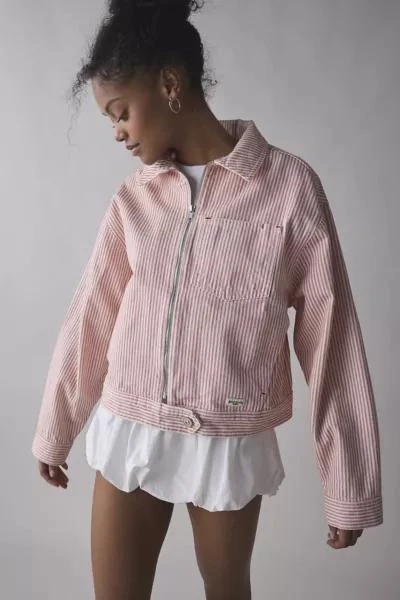 BDG BDG Yuri Striped Canvas Bomber Jacket 2