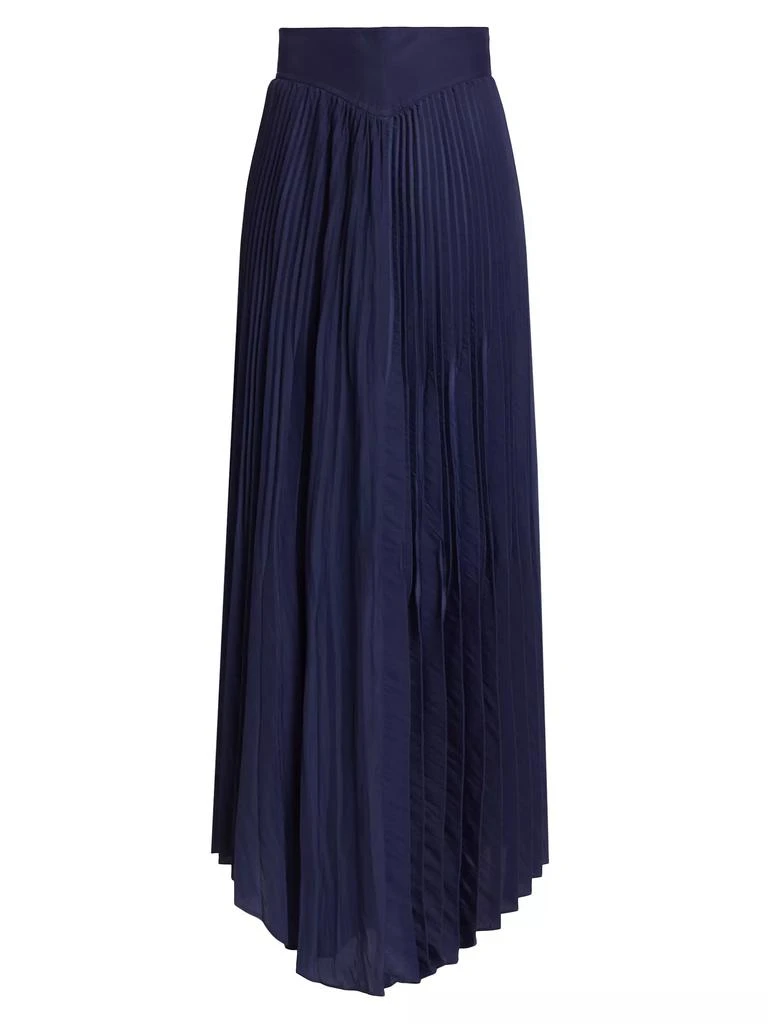 Ramy Brook Winifred Pleated Maxi Skirt 1