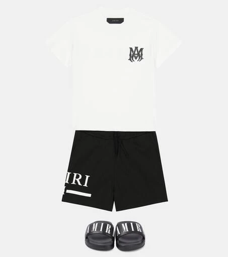AMIRI Logo swim trunks 2