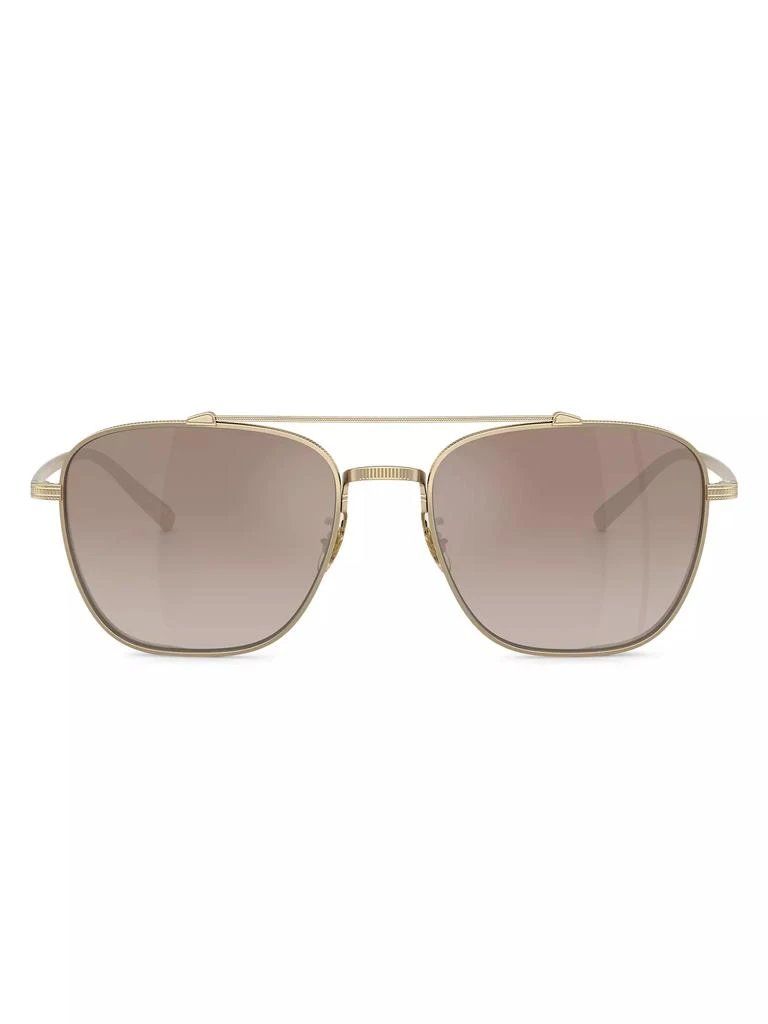 Oliver Peoples 55MM Aviator Sunglasses 2
