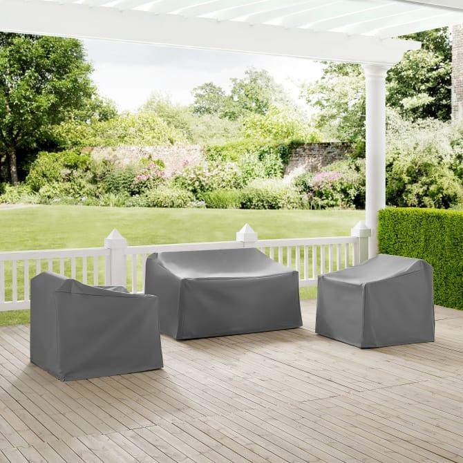 Crosley Furniture 3 Pc Furniture Cover Set
