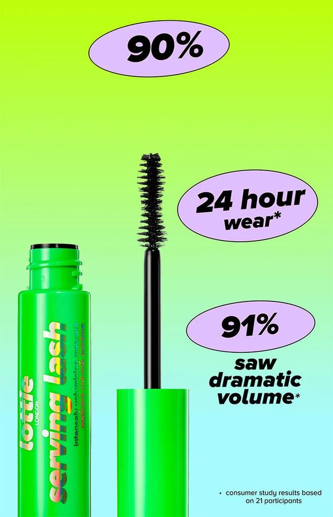 Lottie London Serving Lash Mascara 7