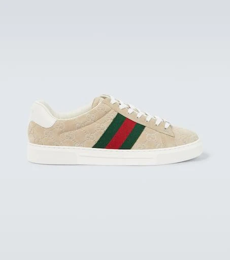 Gucci Gucci Ace suede sneakers 1