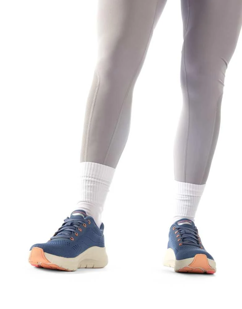 SKECHERS Skechers Arch fit 2.0 - big league trainers in blue 1