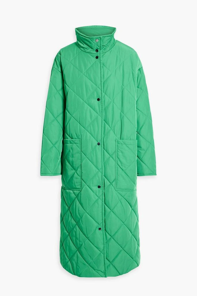 STAND STUDIO Sage quilted shell coat 1