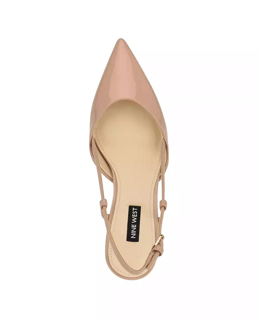Nine West Women
s Rhonda Kitten Heel Slingback Pumps 4