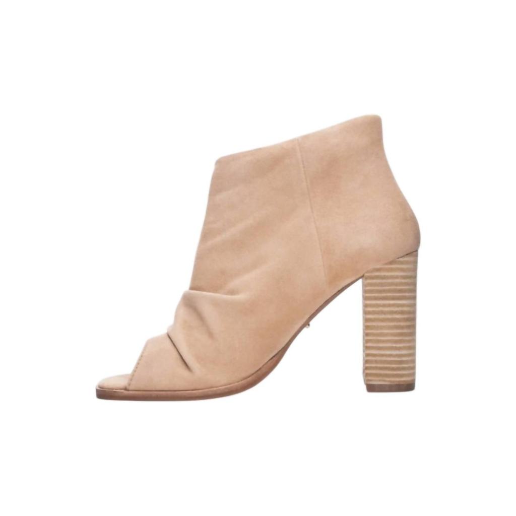 42 GOLD Women's Loyalty Kid Open Toe Bootie In Natural