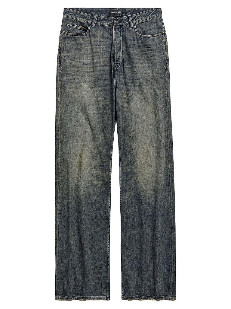 Balenciaga Fitted Low-Waist Jeans - Pants - Free Shipping