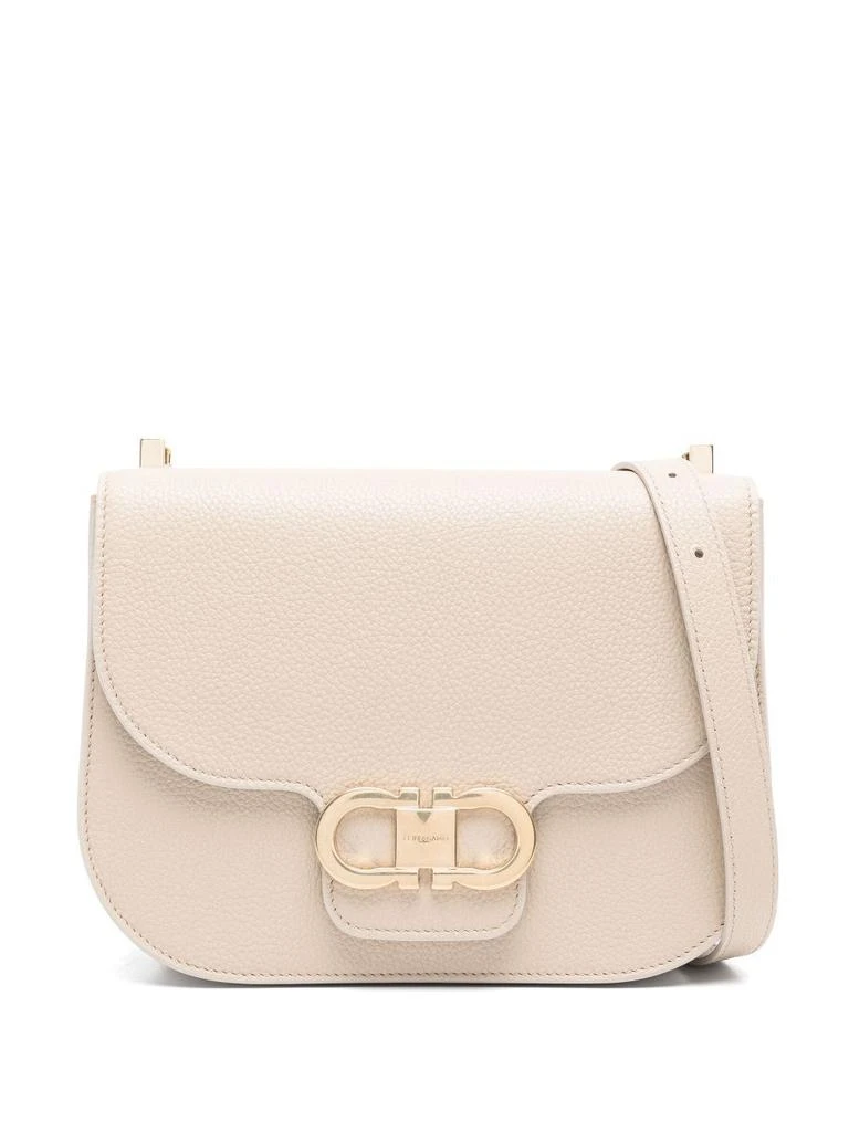 Salvatore Ferragamo DOUBLE GANCINI CROSS BODY FLAP BAG 1