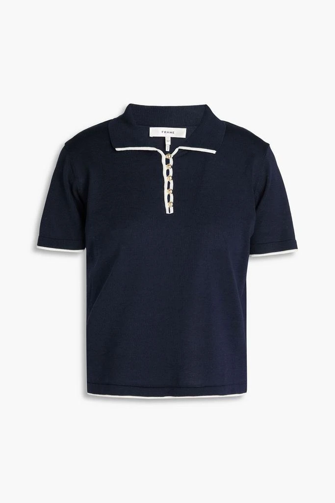FRAME Cotton polo shirt