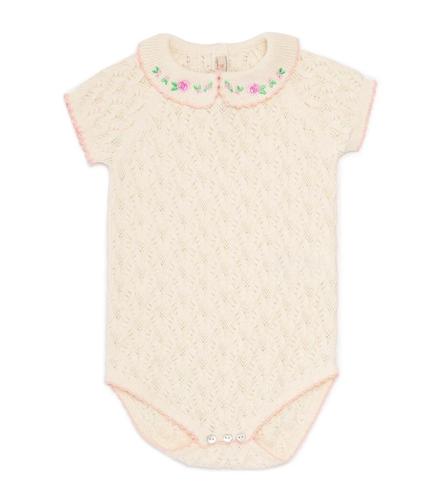 KONGES SLOJD Cotton-Blend Rosier Bodysuit (0-18 Months) 1